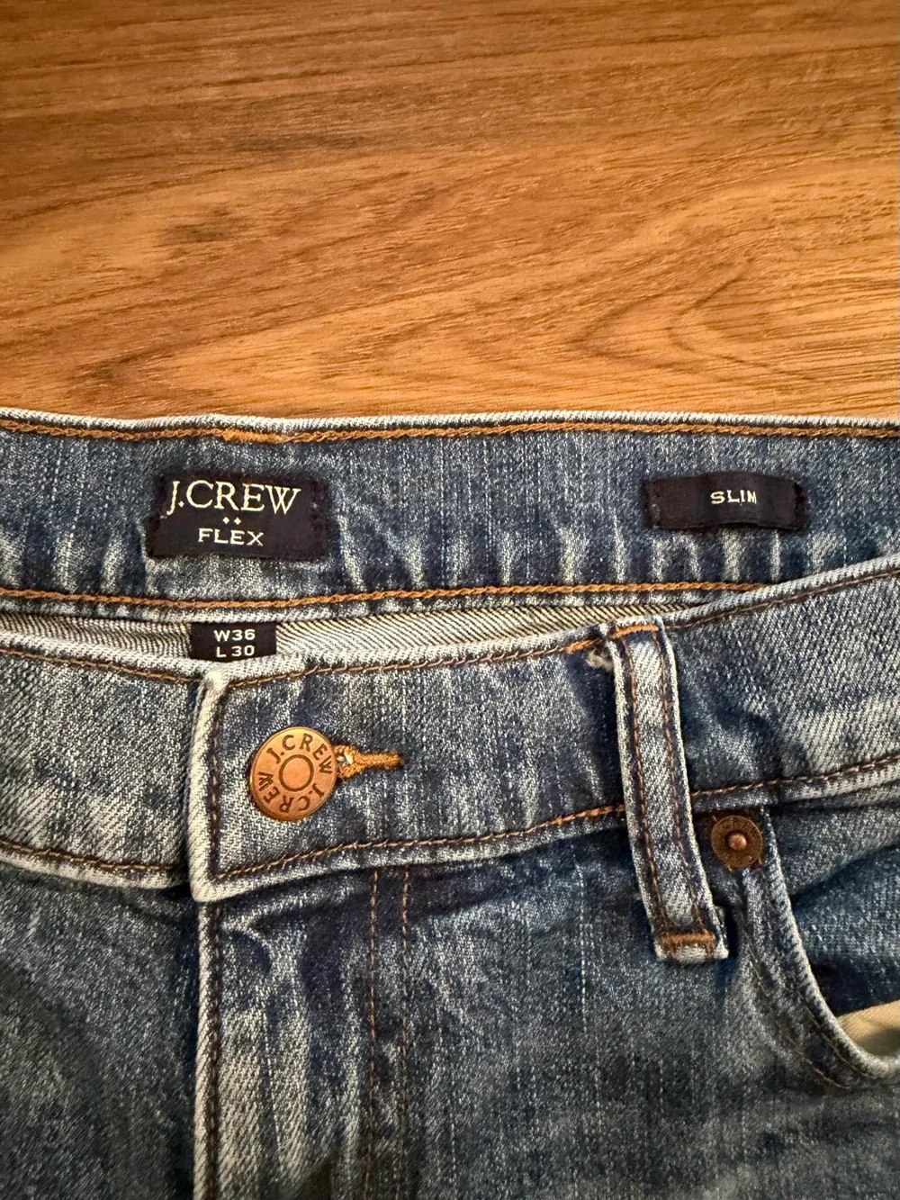 J. Crew Relaxed Light Blue Men's Jeans